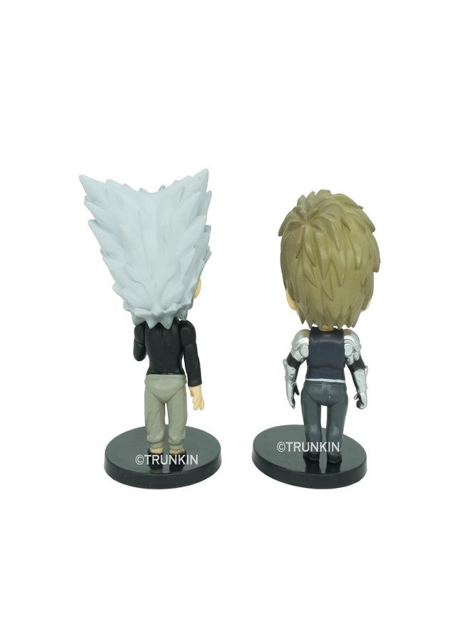 Trunkin One Punch Man GENOS & GAROU Set of 2 STANDIE 10 CM Action Figure - Image 4